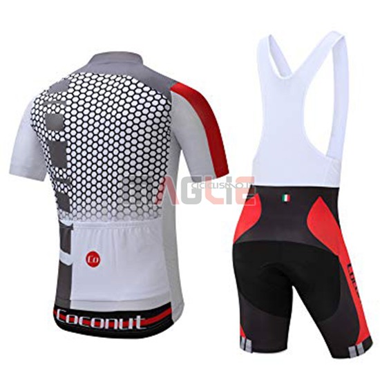 Maglia Coconut Ropamo Manica Corta 2019 Grigio Rosso